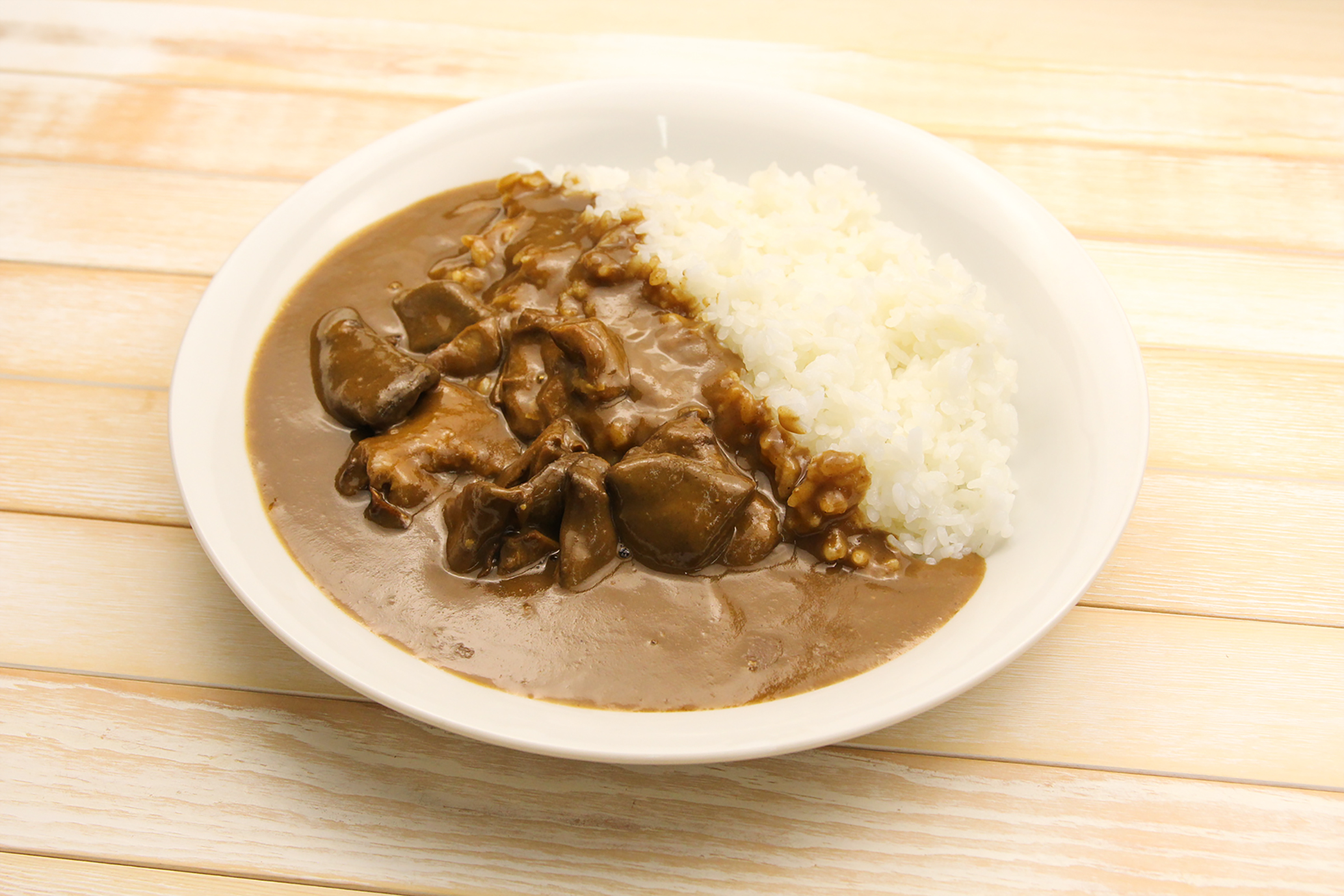 天神屋　コラボ　春風亭昇太のカレーもつカレー