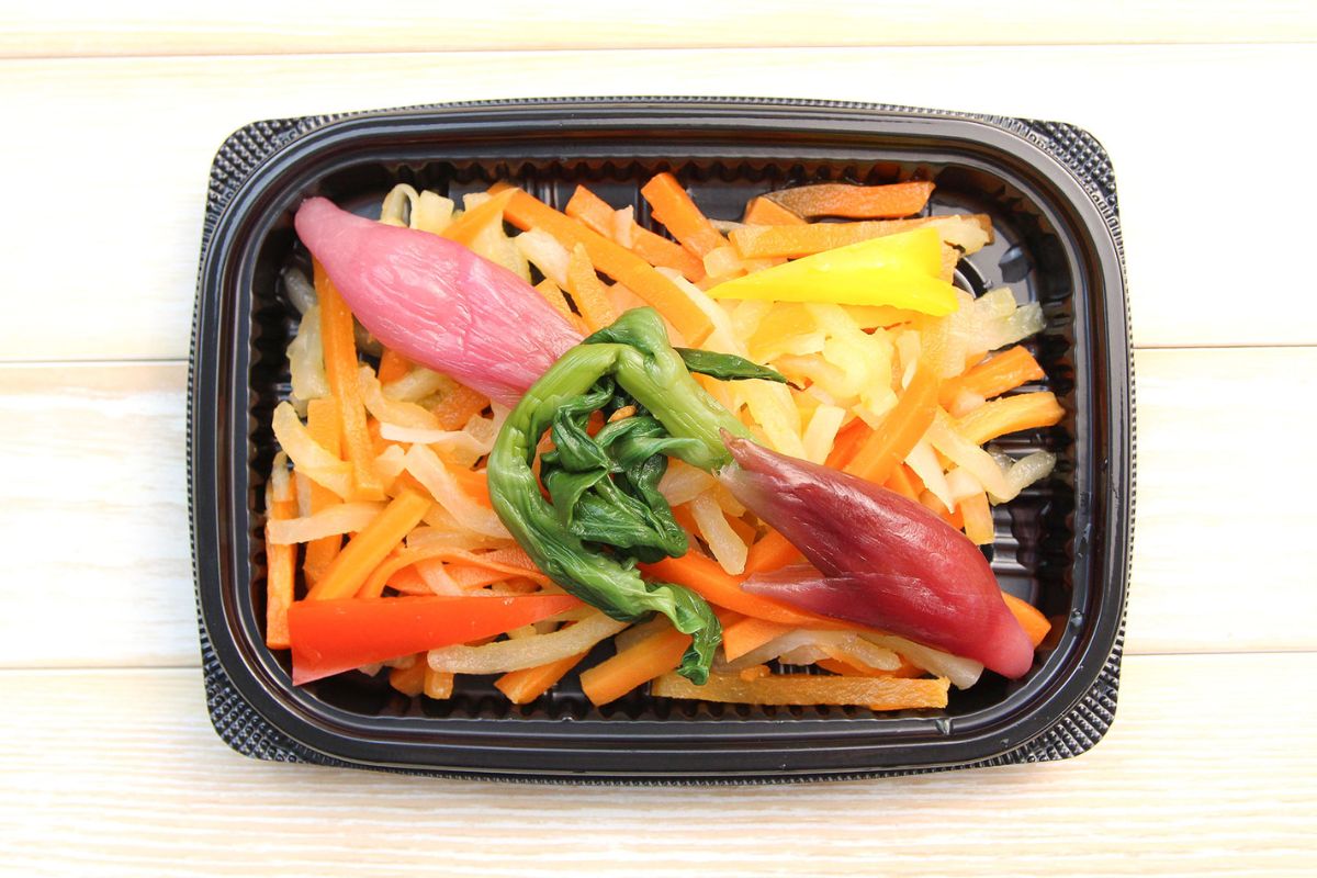 三ケ日みかんジュース使用 さっぱり野菜マリ三ケ日みかんジュース使用 さっぱり野菜マリネ