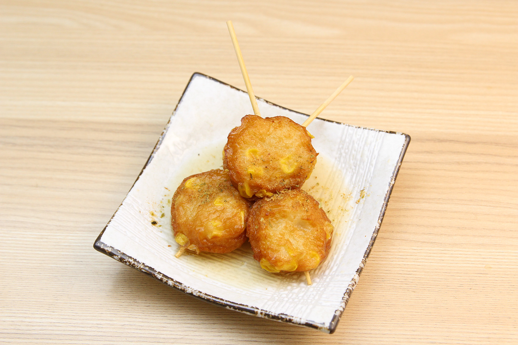 甘み弾ける シャキッと！コーンの特製さつま揚げ